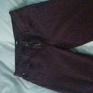 Jeans Else Size W26 Burgundy
